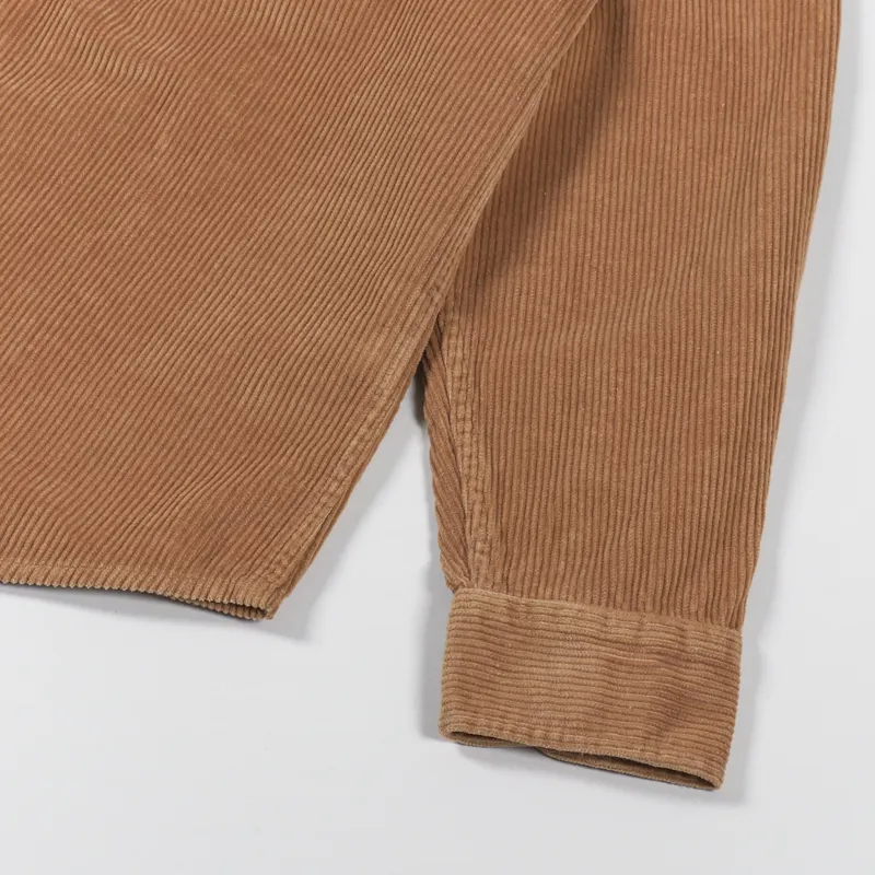 Obey Julian Woven Shirt Shirt Brown Sugar-6