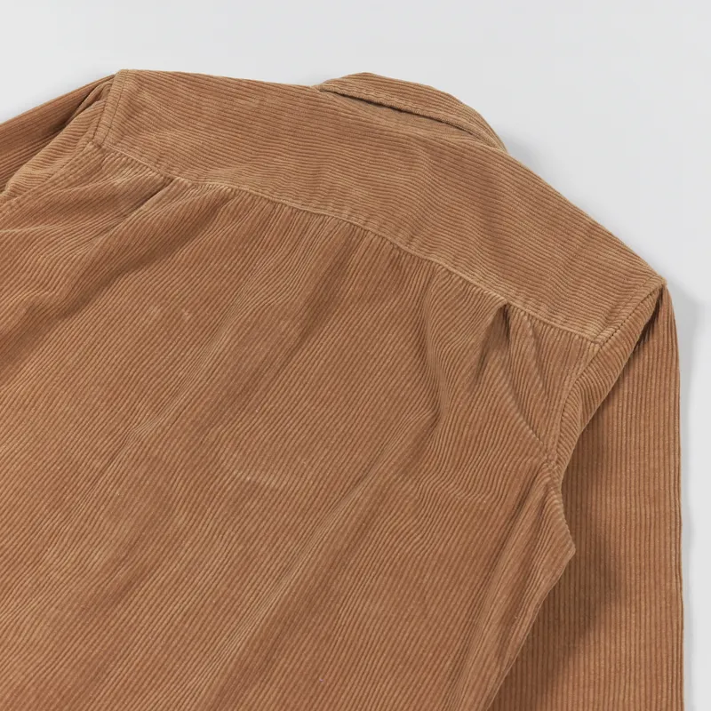 Obey Julian Woven Shirt Shirt Brown Sugar-3