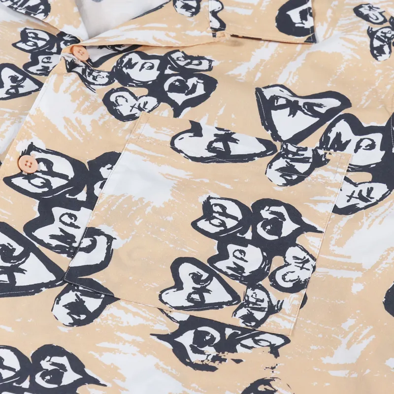 NN07 Julio Short Sleeve Shirt Prairie Sunset-5