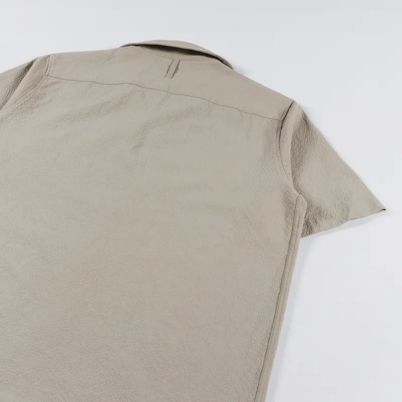 NN07 Julio Short Sleeve Shirt Greige-3