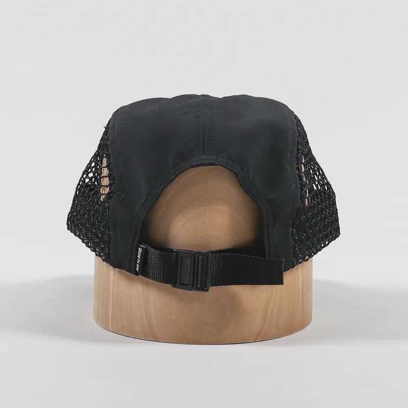 The Quiet Life Jumbo Mesh 5 Panel Camper Hat Black-3