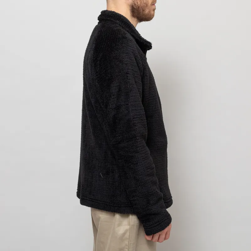 66 North Hrannar Alpha Zip Neck Fleece Black-4