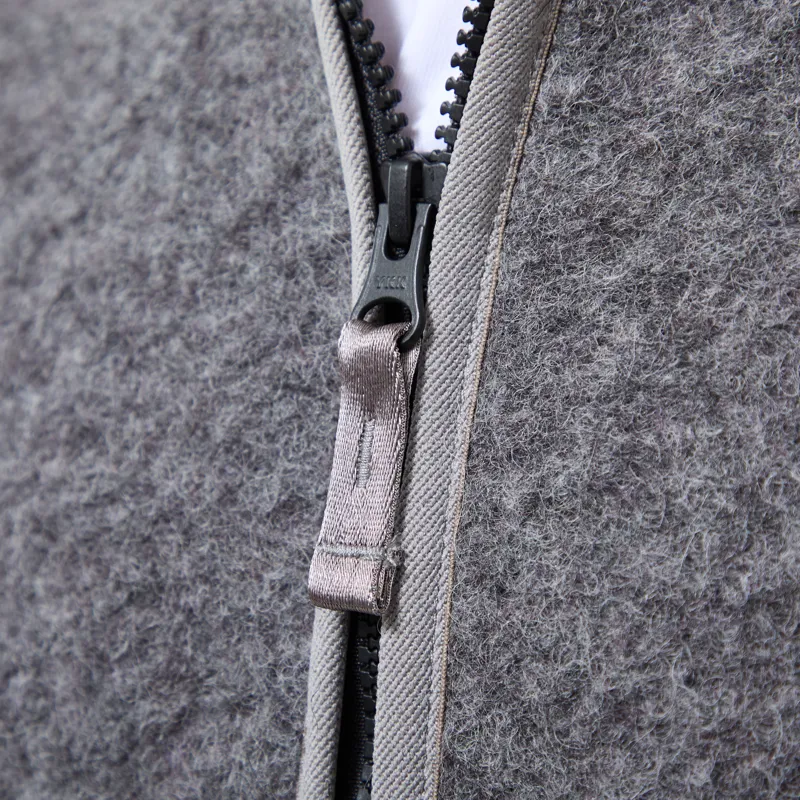 66 North Kaldi Half Zip Ash Grey-5
