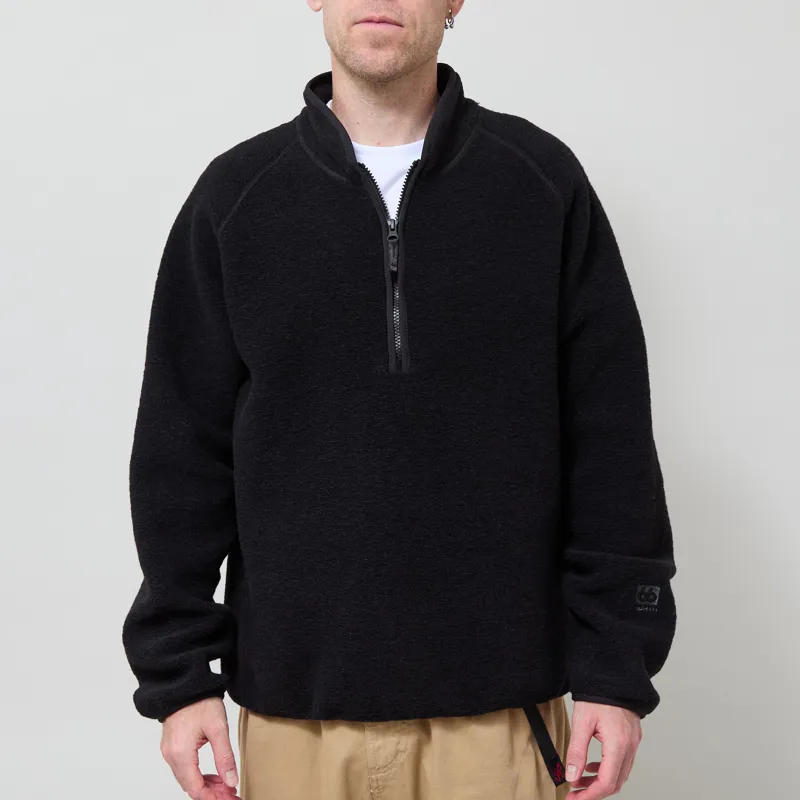 66 North Kaldi Half Zip Black