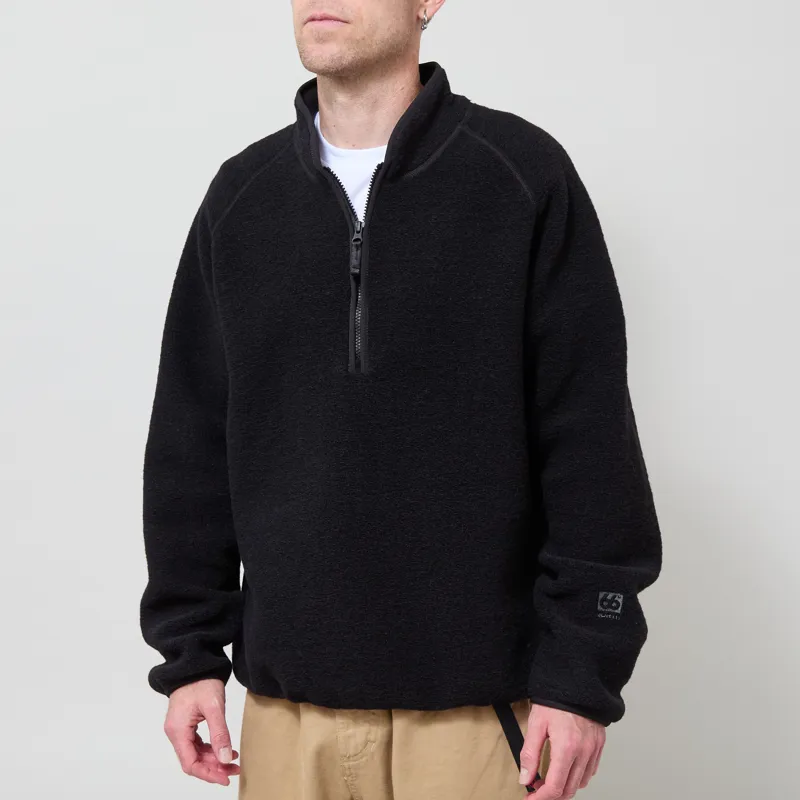 66 North Kaldi Half Zip Black-1