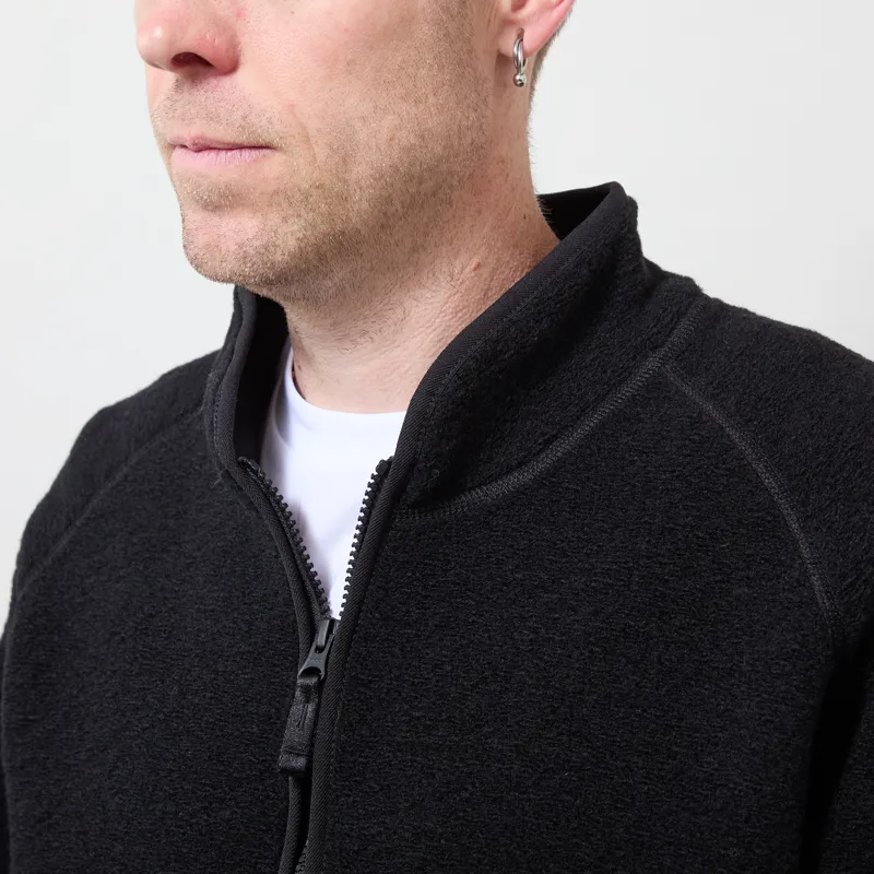 66 North Kaldi Half Zip Black-3