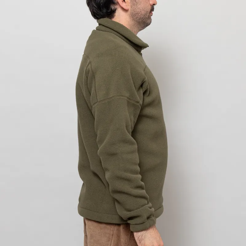 66 North Esja Half Zip Fleece Light Kelp-4