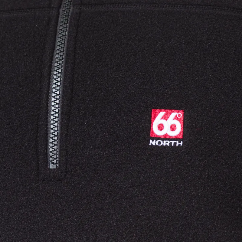66 North Esja Half Zip Fleece Black-6