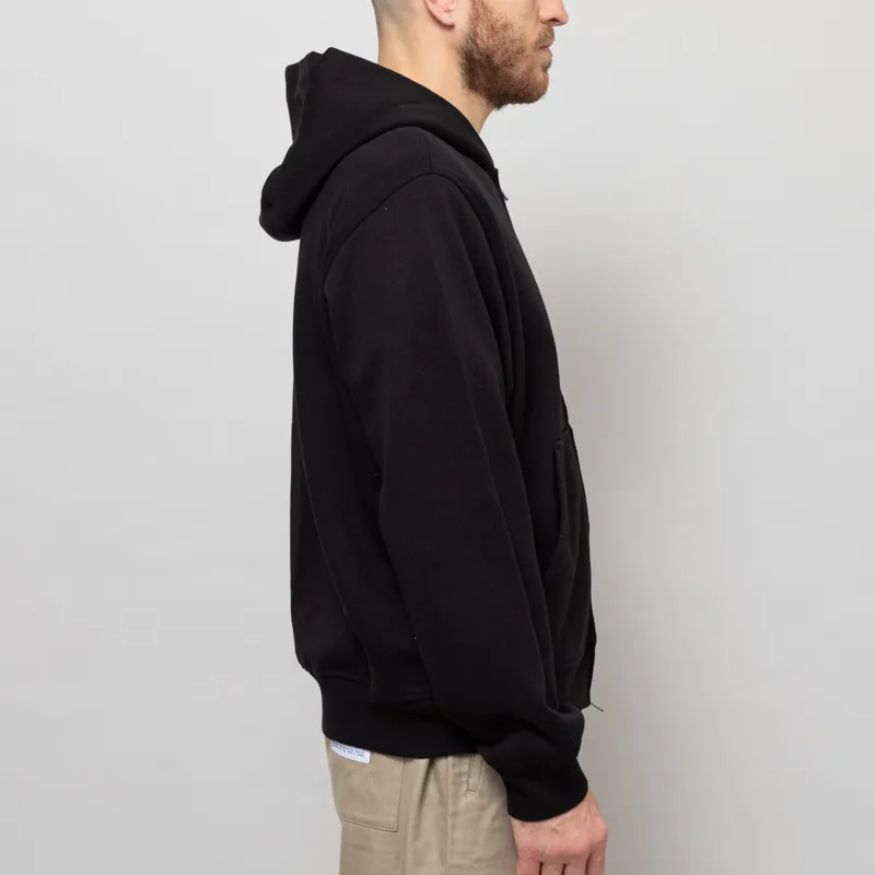 66 North Dyngja Zipped Hoodie Black-6