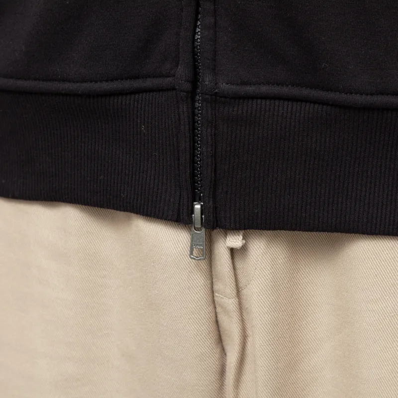 66 North Dyngja Zipped Hoodie Black-9