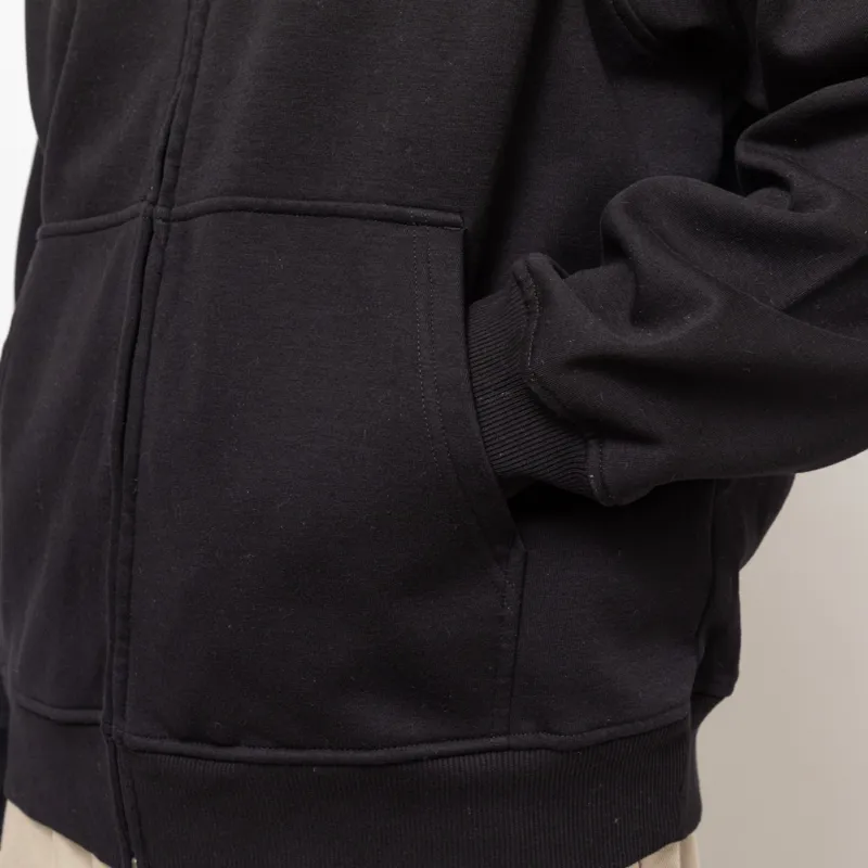 66 North Dyngja Zipped Hoodie Black-10