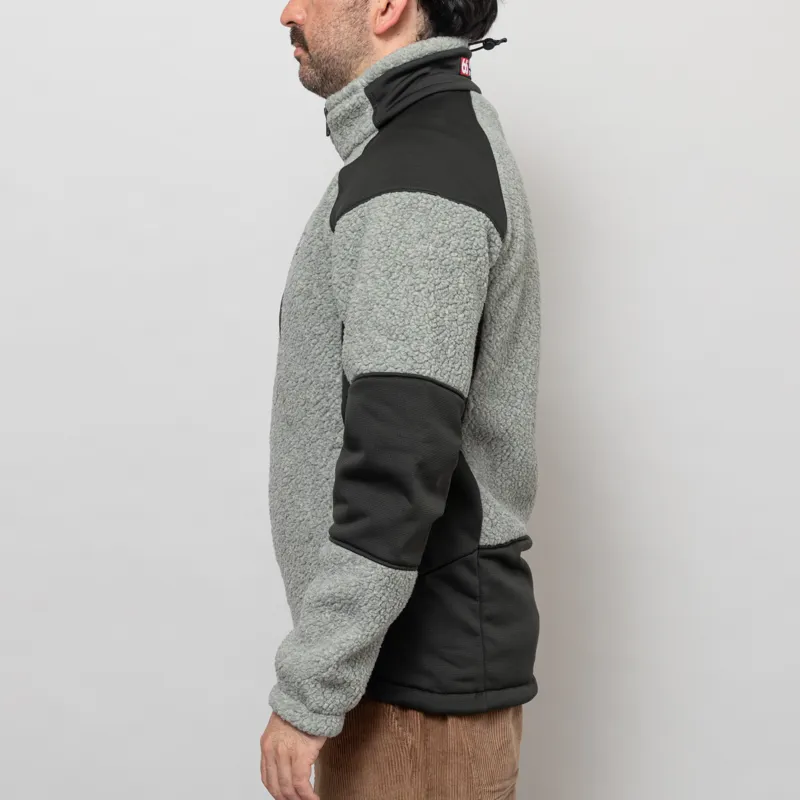 66 North Tindur Technical Shearling Jacket Stone-2