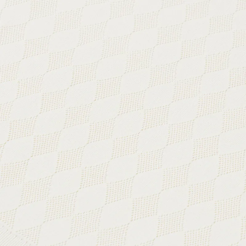 Fred Perry Pointelle Knitted Shirt Ecru-4