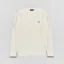 Fred Perry Waffle Stitch Jumper Ecru