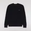 Fred Perry Waffle Stitch Jumper Black