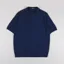 Fred Perry Cotton Knitted Shirt Tennis Blue