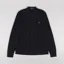Fred Perry Button Through Knitted Shirt Black