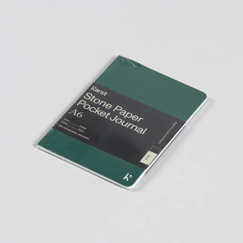 Karst Blank Pocket Journal A6 Forest