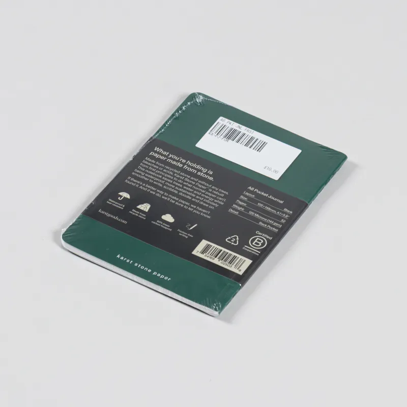 Karst Blank Pocket Journal A6 Forest-1
