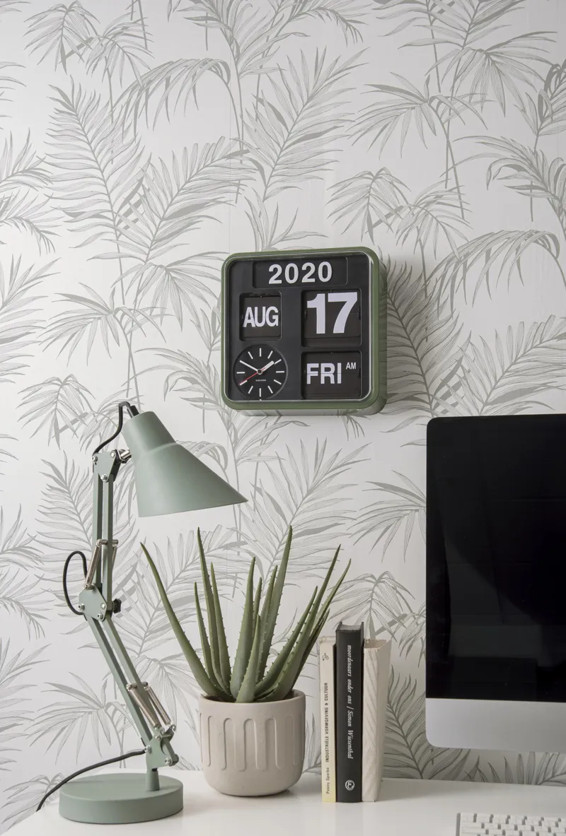 Karlsson Mini Flip Wall Clock Orange-8