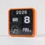 Karlsson Mini Flip Wall Clock Orange