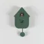 Karlsson Modern Cuckoo Wall Clock Jungle Green