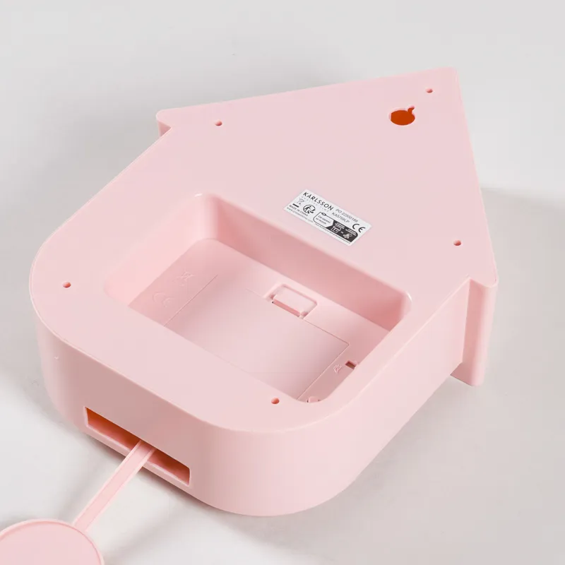 Karlsson Modern Cuckoo Wall Clock Soft Pink-3