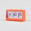 Karlsson Alarm Clock Data Flip Bright Orange