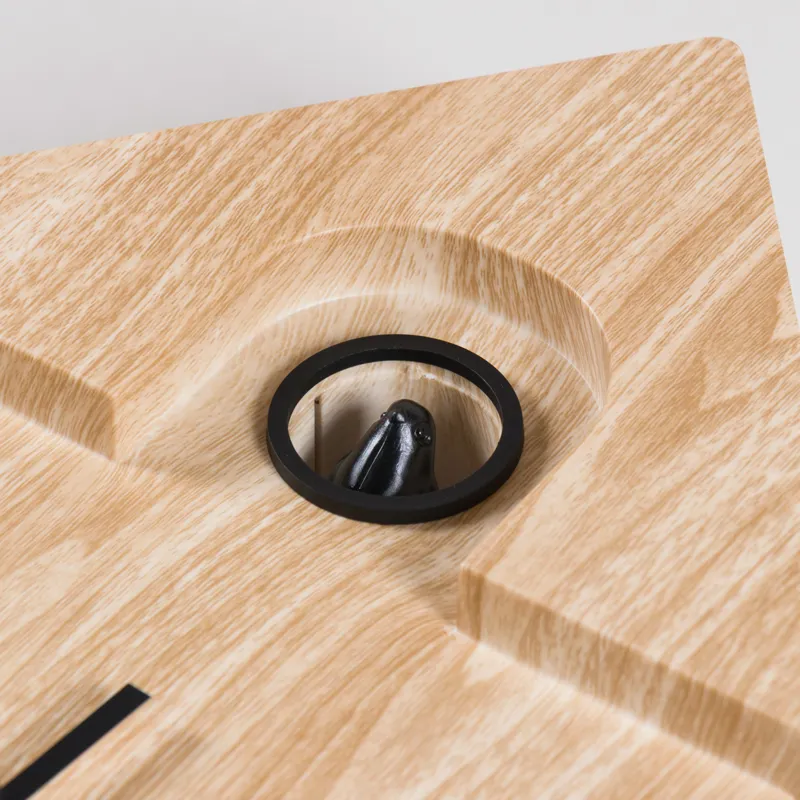 Karlsson Modern Cuckoo Wall Clock Light Wood Print-4
