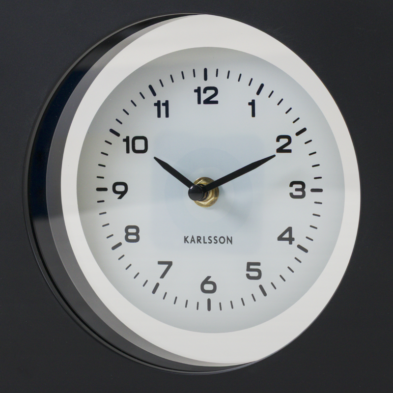 Karlsson New Vintage Wall Clock Vintage Black-4