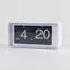 Karlsson Retro Boxed Flip Wall/Table Clock White