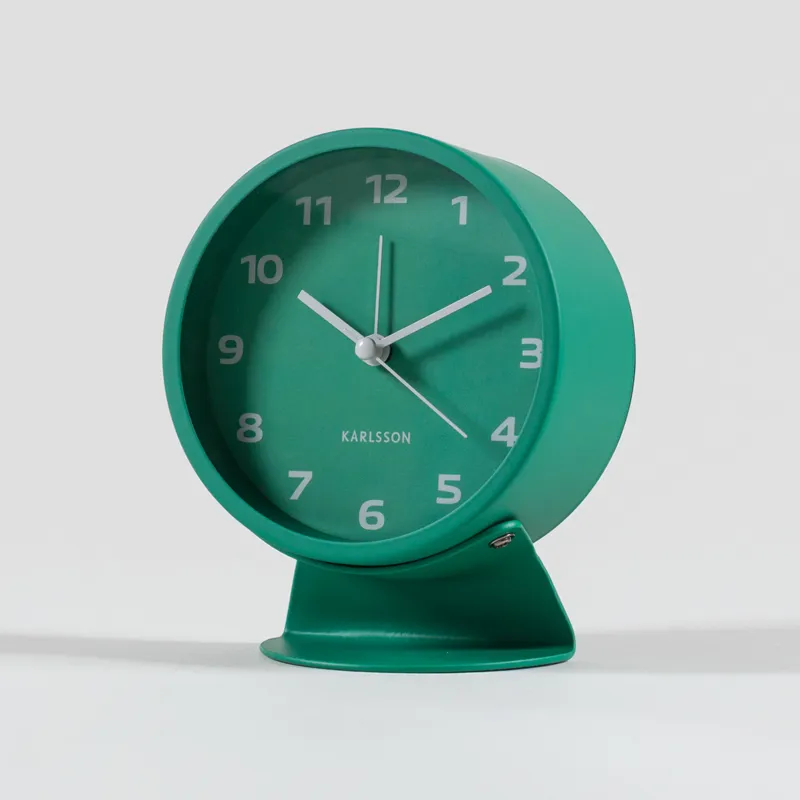 Karlsson Cool Retro Alarm Clock Retro Green