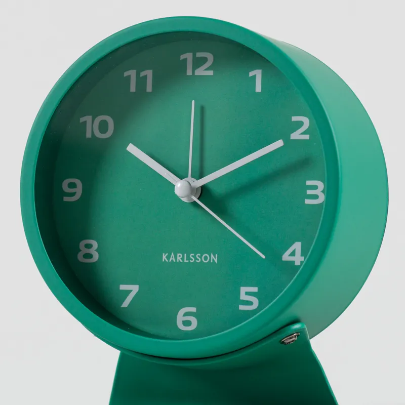 Karlsson Cool Retro Alarm Clock Retro Green-3