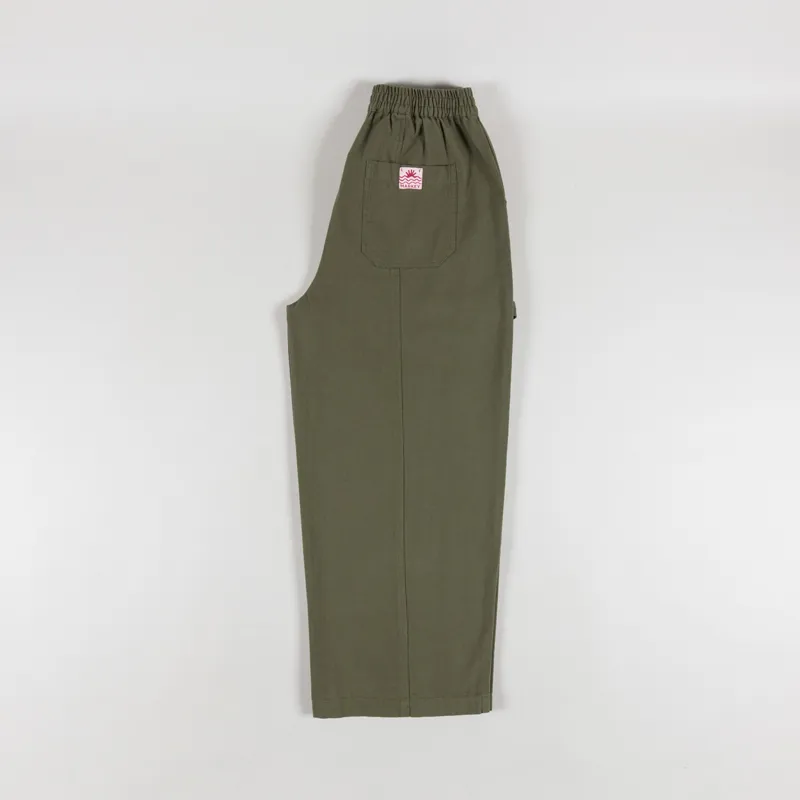 L.F. Markey Womens Kaleb Trousers Olive-2
