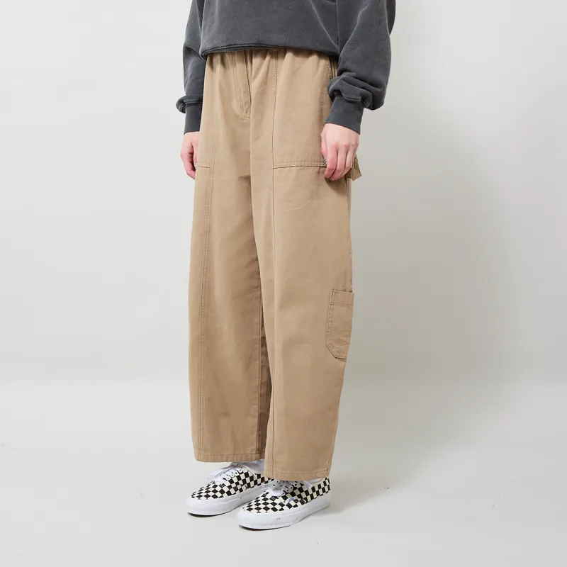 L.F. Markey Womens Kaleb Trousers Stone-1