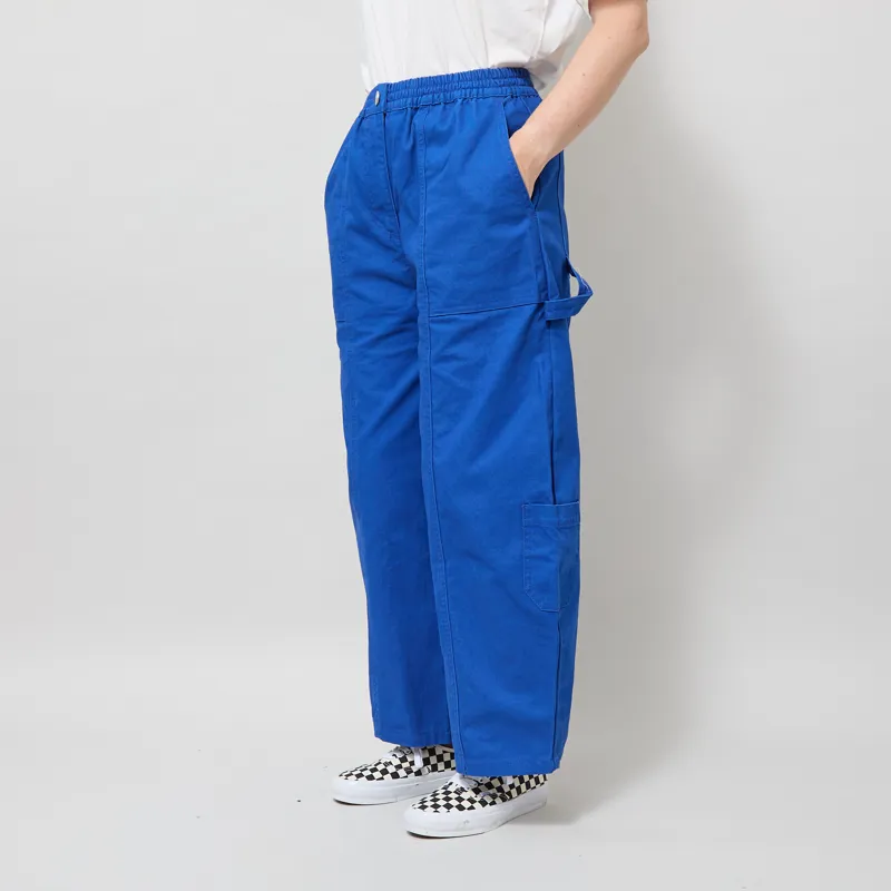 L.F. Markey Womens Kaleb Trousers Cobalt Wash-1