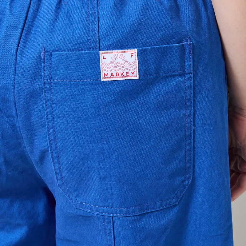 L.F. Markey Womens Kaleb Trousers Cobalt Wash-6