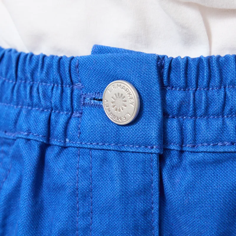 L.F. Markey Womens Kaleb Trousers Cobalt Wash-3