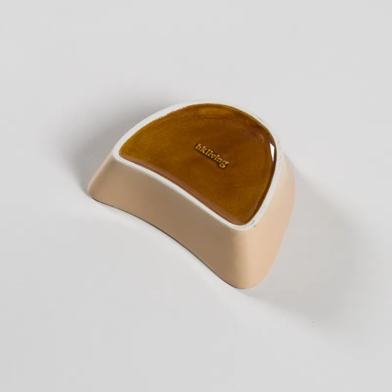 HKLIVING Shell Tapas Bowl Speckled-1