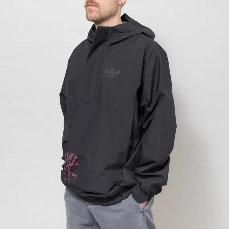 Adidas Gonz x Terrex Shmoofoil Xploric 2.5L Climaproof Anorak Black-1