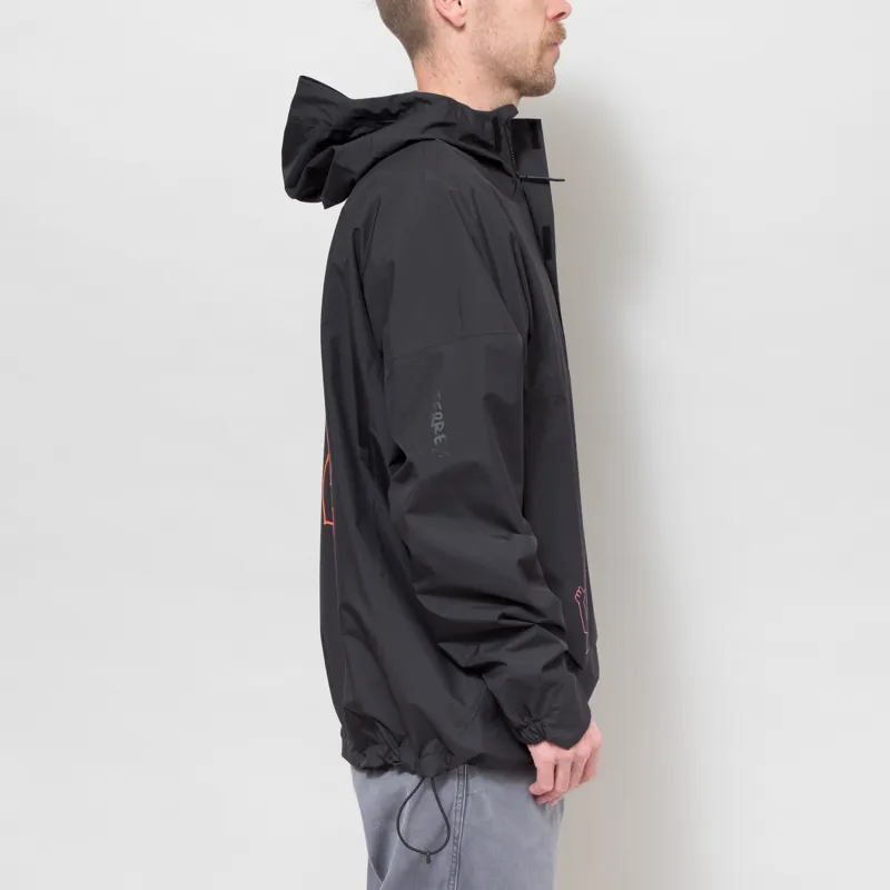 Adidas Gonz x Terrex Shmoofoil Xploric 2.5L Climaproof Anorak Black-4