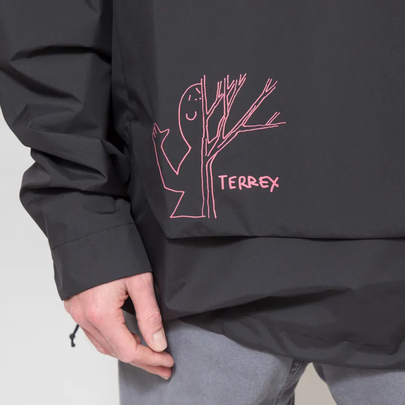 Adidas Gonz x Terrex Shmoofoil Xploric 2.5L Climaproof Anorak Black-6