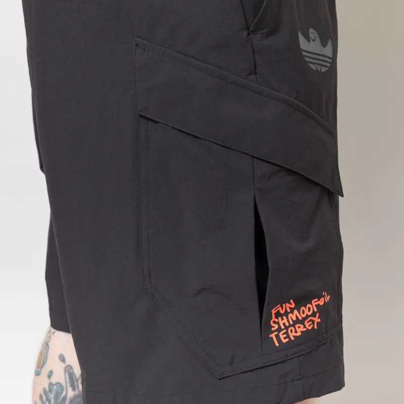 Adidas Gonz x Terrex Shmoofoil Cargo Shorts Black-6
