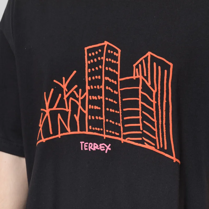 Adidas Gonz x Terrex Shmoofoil Xploric T Shirt Black-4