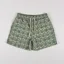 Pompeii Flower Swim Trunks Khaki