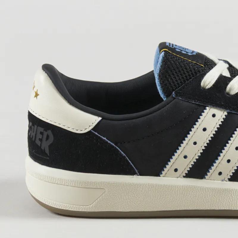 Adidas x Thrasher x Argentina Glenburn Shoes Black White Gum-4