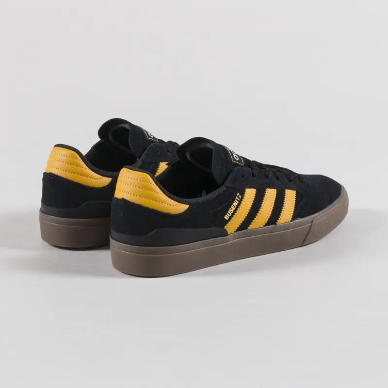 Adidas Skateboarding Busenitz Vulc II Shoes Black Preloved Yellow Gum-1