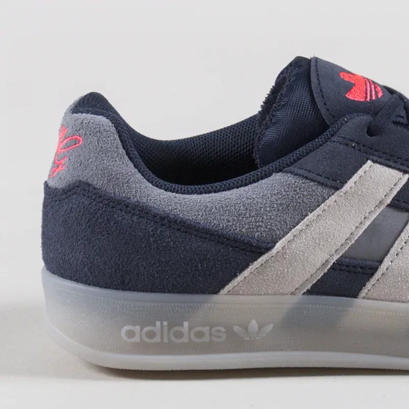 Adidas Skateboarding Aloha Super Shoes Legend Ink White Grey-4