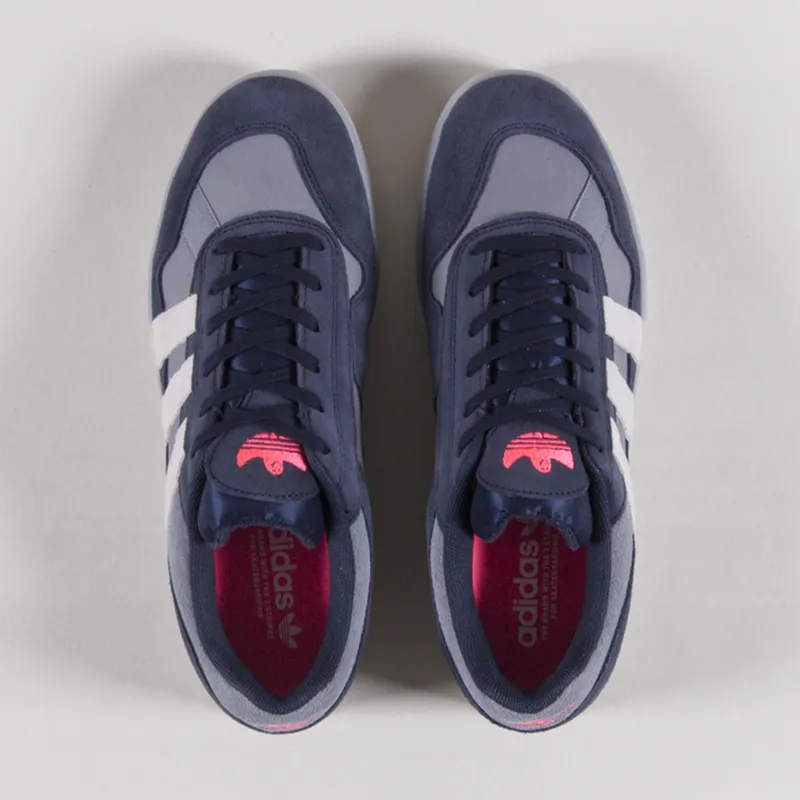 Adidas Skateboarding Aloha Super Shoes Legend Ink White Grey-6