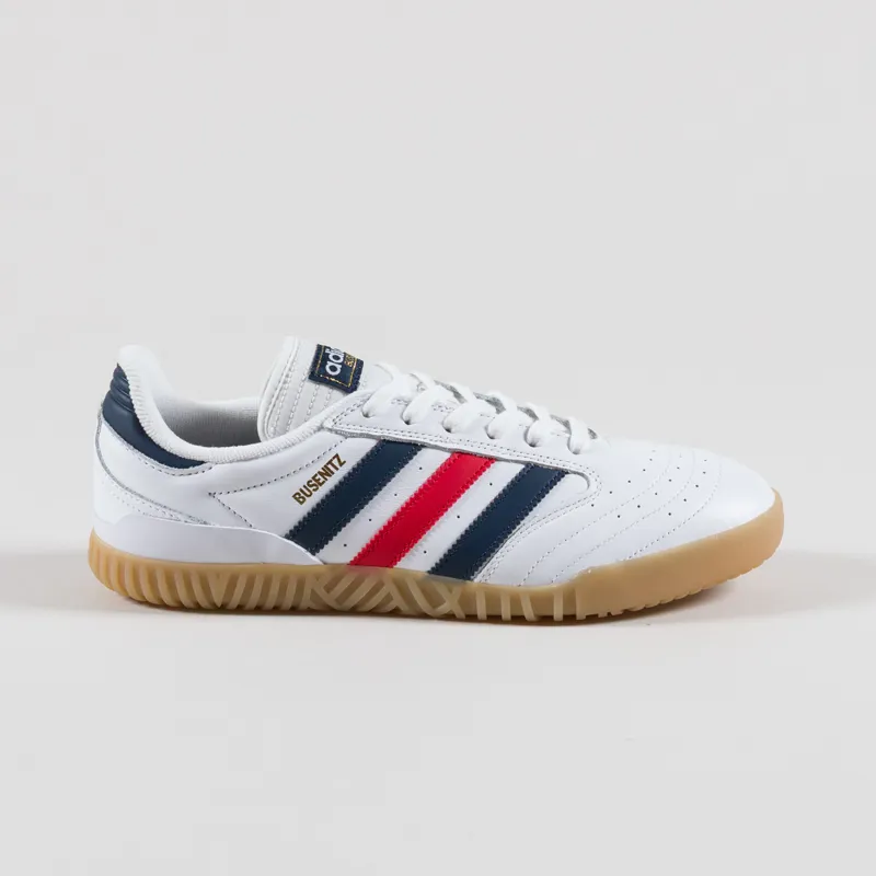 Adidas Skateboarding Busenitz Indoor Super Shoes FTWR White-2